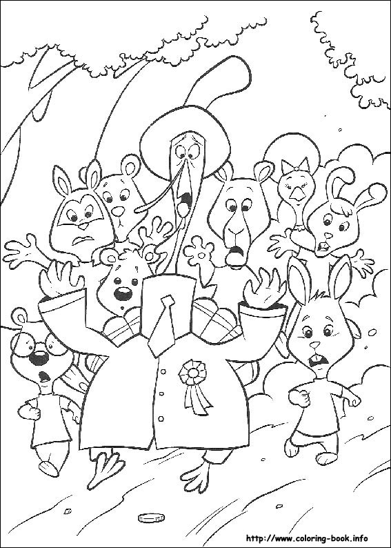 Chicken Little coloring picture